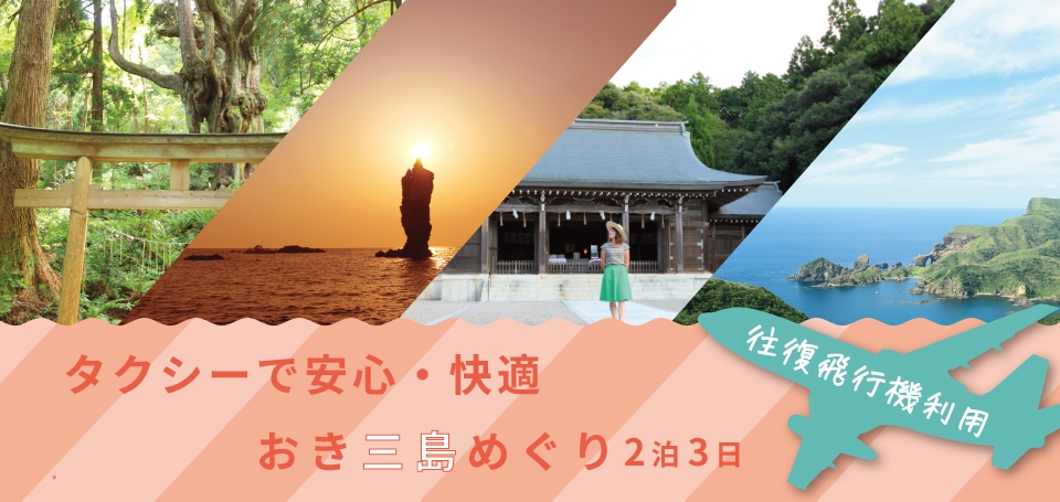 \飛行機利用/ タクシー旅三島周遊